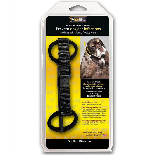 Black Nylon Webbing Dog EarLifter™